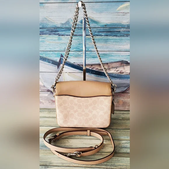 Coach Cassie Crossbody 19 In Signature Canvas/Leather - Picture 5 of 16